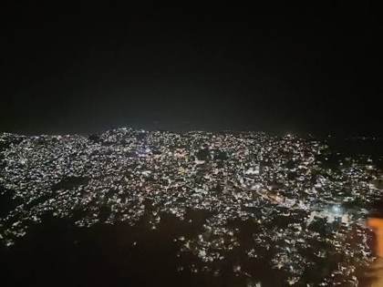 Aizawl by night