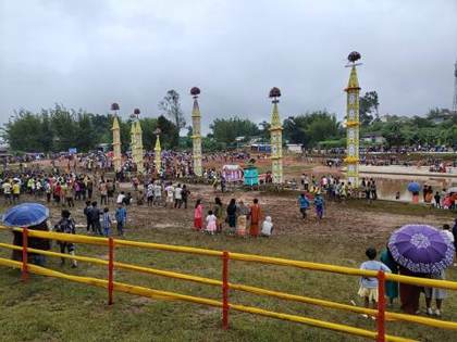 The festival ground at Jowai