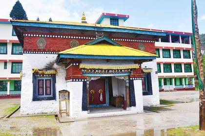 The older prayer hall at Bomdila