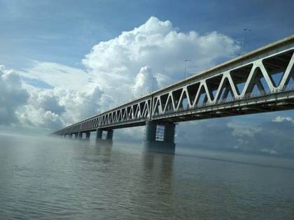 Bogibeel bridge over the Brahmaputra