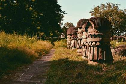 The Kachari ruins, Dimapur