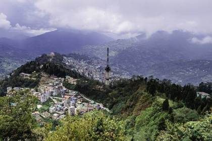 Gangtok from Ganesh Tok