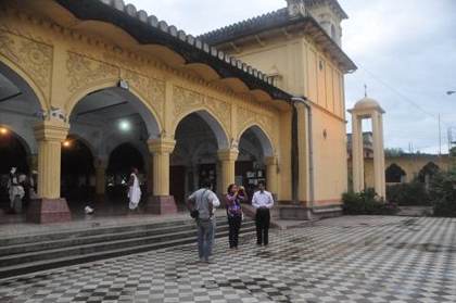 The courtyard of Govindajee Temple