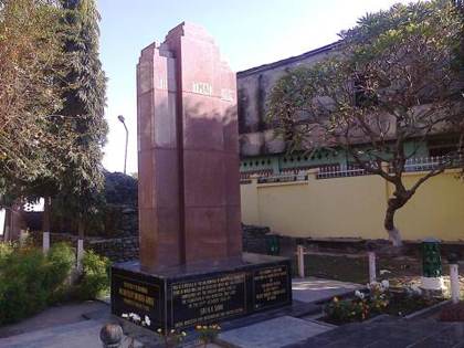 The INA Memorial at Moirang