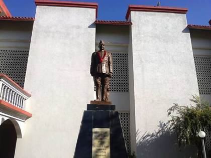 Netaji Subhas Chandra Bose's statue at Moirang