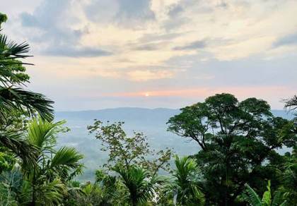 Sunrise from the Jampui Hills