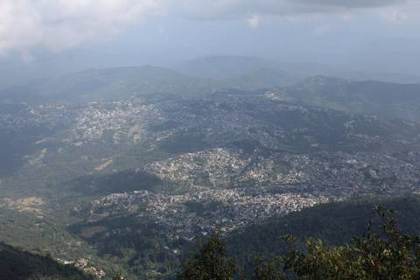 Kohima spread along its ridges