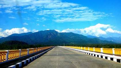 The bridge at Pasighat