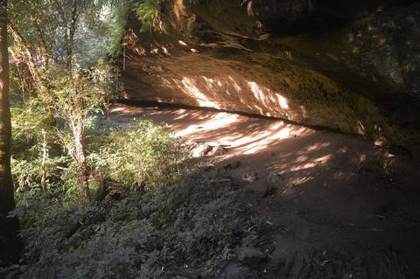 A rock shelter on the way to Reiek top