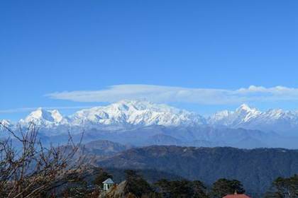 The Sleeping Buddha: Kanchenjunga and its neighbours