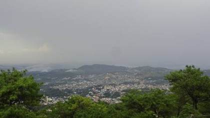 Shillong from the hills above