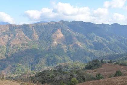 The hills around Phangrei, near Shirui