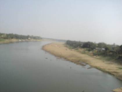 The Barak river at Silchar