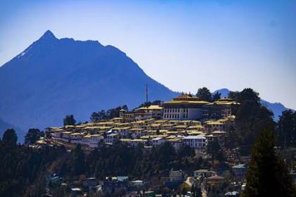 Tawang Monastery on its ridge