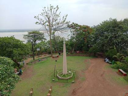 Agnigarh hill park above the Brahmaputra