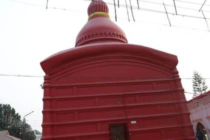 The red shrine of Tripura Sundari